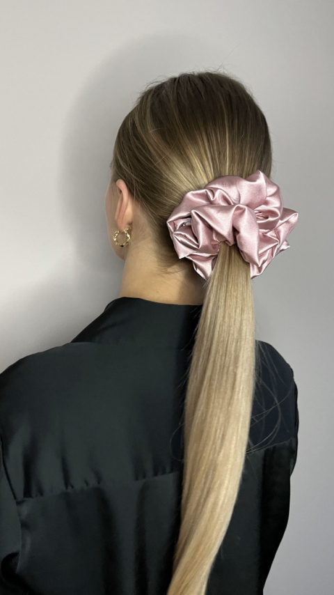 Gumka Scrunchie Standard Baby Pink Gumka Scrunchie Standard Baby Pink