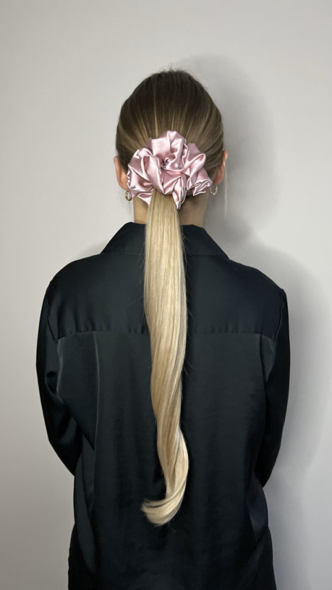 Gumka Scrunchie Standard Baby Pink Gumka Scrunchie Standard Baby Pink