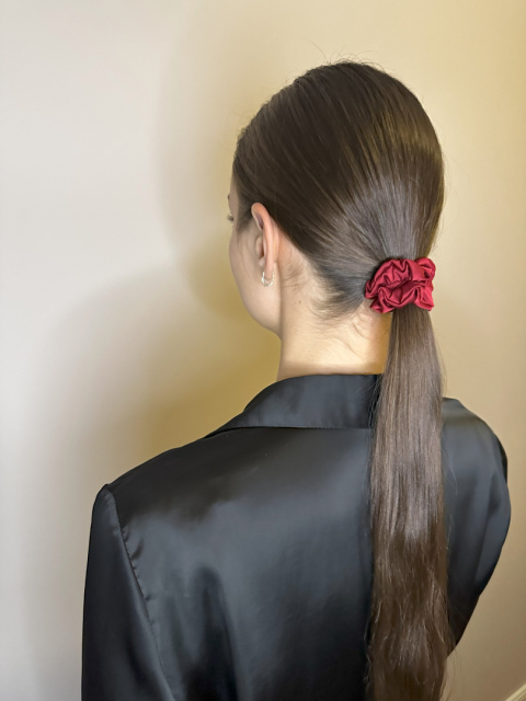 Gumka Scrunchie Slim Red Wine Gumka Scrunchie Slim Red Wine